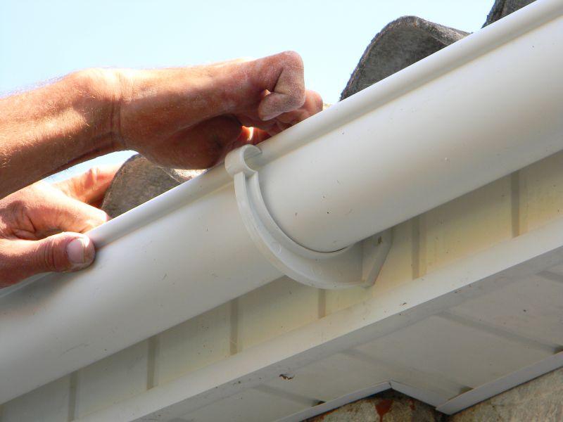 Gutter installation process